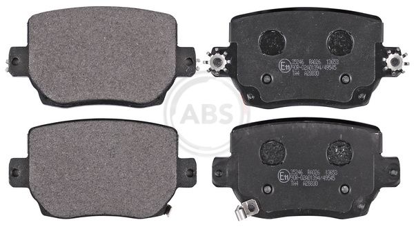 Brake Pad Set, disc brake 35246