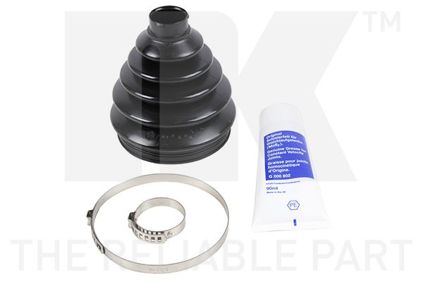 Faltenbalgsatz, Antriebswelle