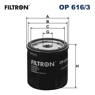 FILTRON OP 616/3 Oil Filter
