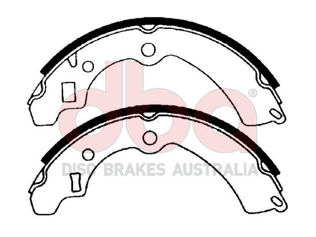 Street Series Brake Shoes [Suzuki Sierra 1983-99 220mm] - TecDoc Only
