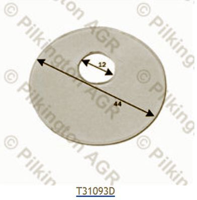 PASTILLE AUTOCOLLANTE POUR CAPTEUR (SILICONE): SEN  SORTACK TYPE H2 : UNE BOITE DE 1 PASTILLE DE DIAME