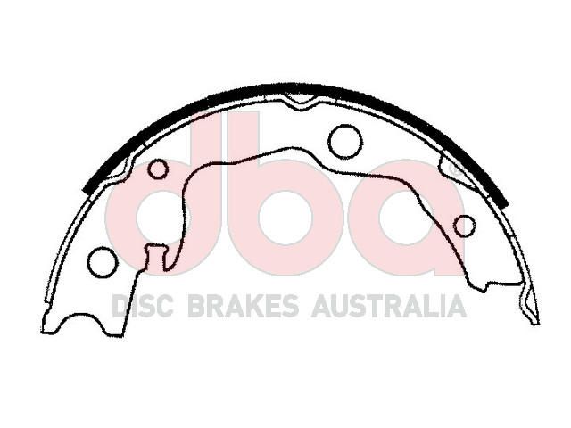 Street Series Brake Shoes [Nissan Parking Brake 172mm] - TecDoc Only