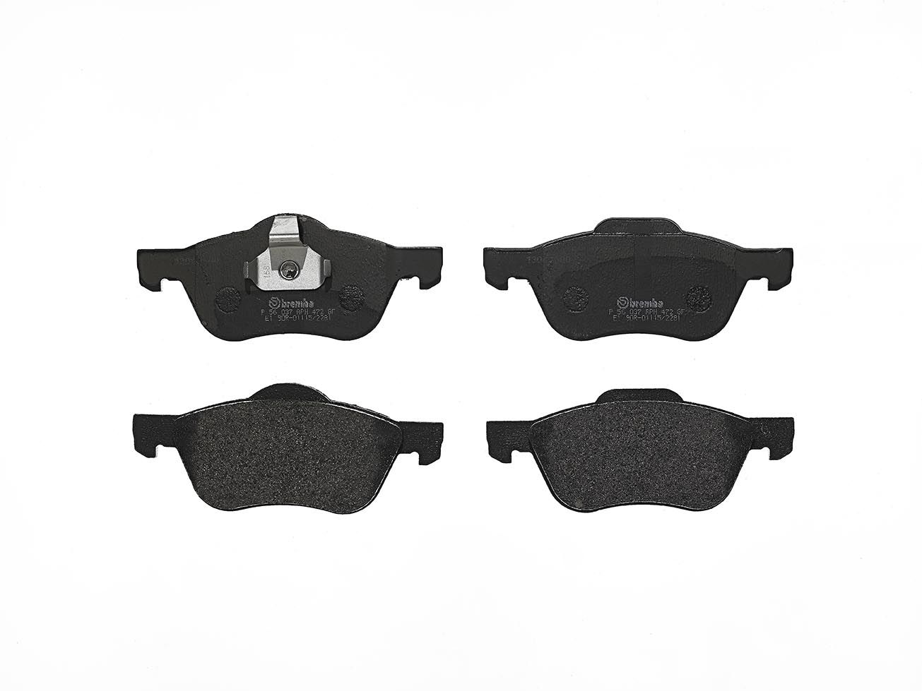 Brembo P 56 037 Bremsbelagsatz, Scheibenbremse