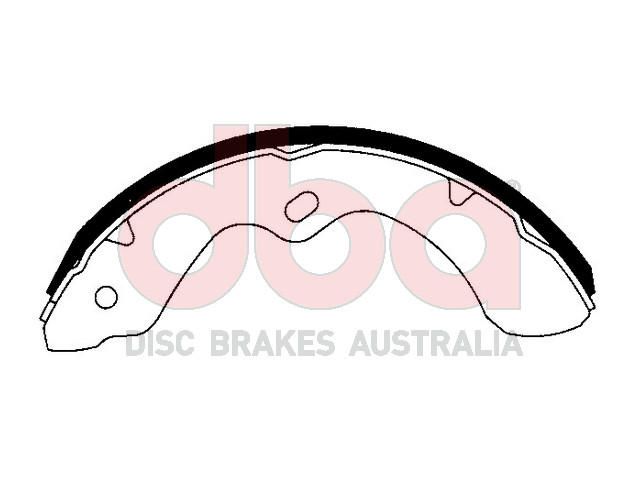 Street Series Brake Shoes [Nissan Atlas/Condor 300mm] - TecDoc Only