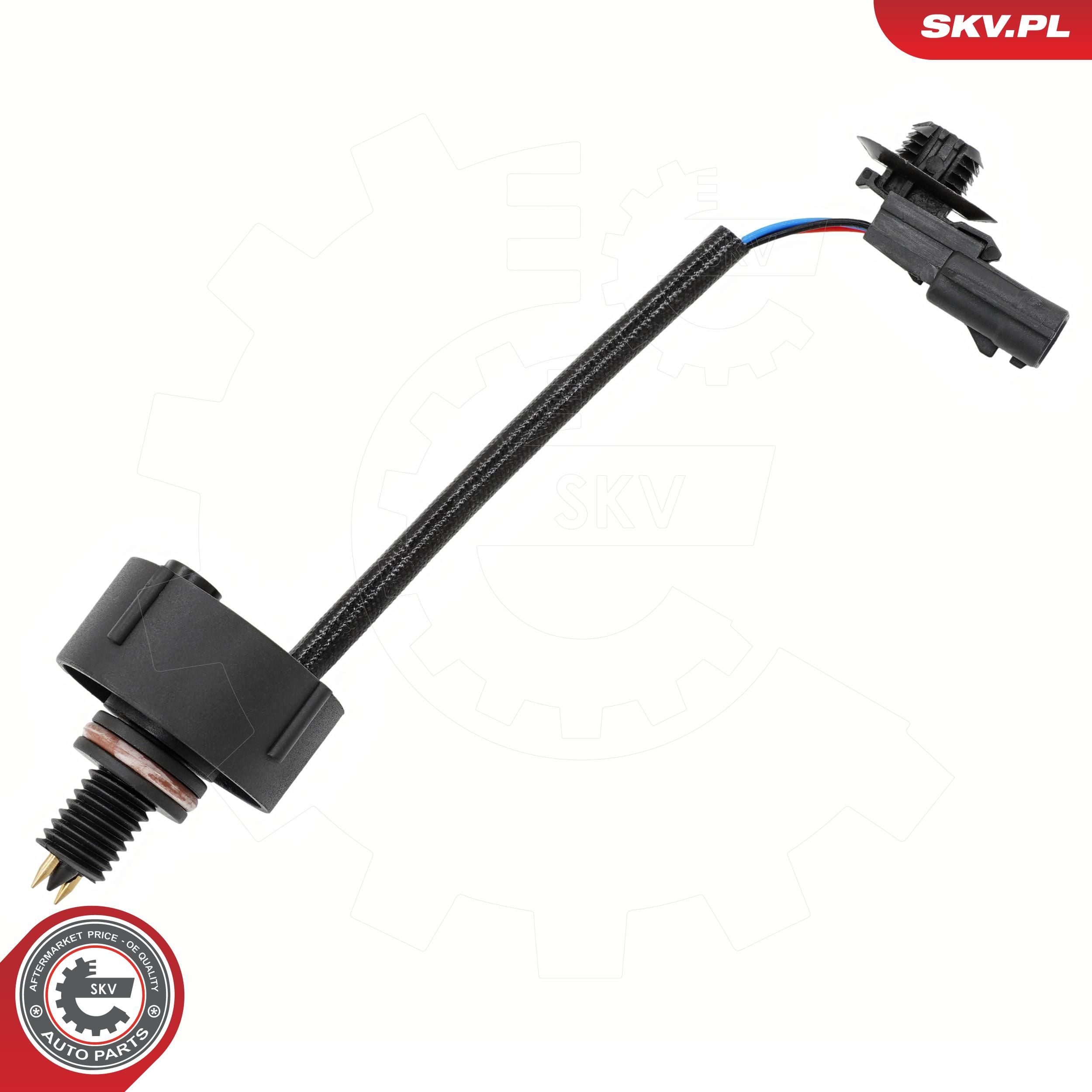 vandens jutiklis, degalų sistema