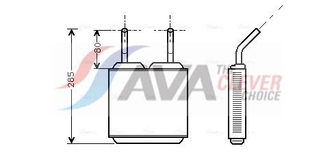 Wärmetauscher, Innenraumheizung