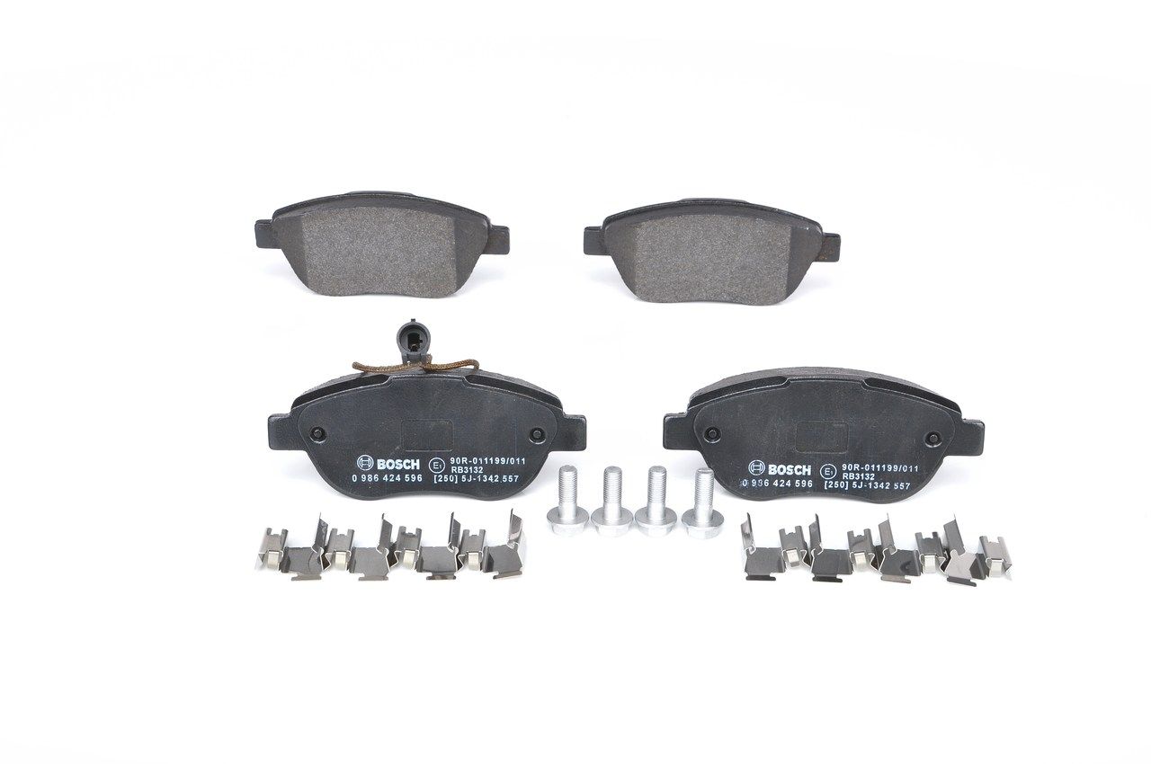 Brake Pad Set, disc brake 0 986 424 596