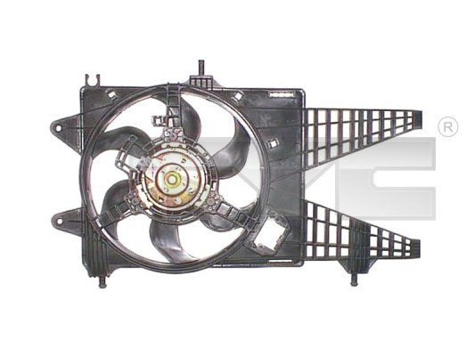 809-1015 TYC ventilátor, klímakondenzátor