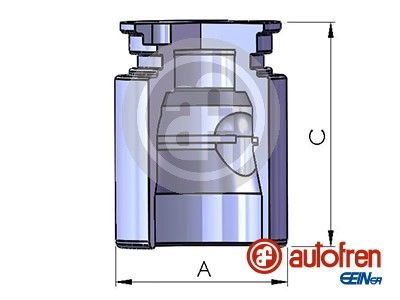 Piston, brake caliper D025221