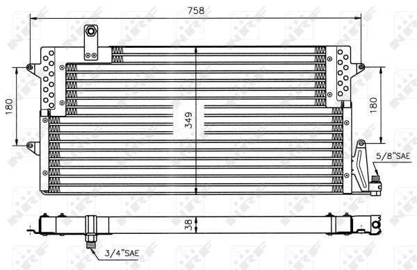 Condenser, air conditioning 35534