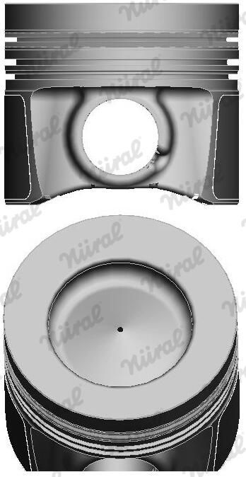 N&Uuml;RAL 87-444105-00 - Kolben
