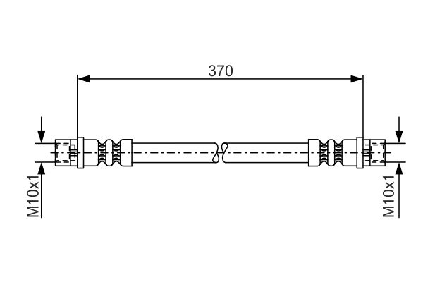 Brake Hose 1 987 481 003