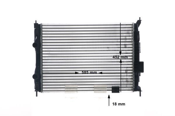 Radiador, refrigeración del motor