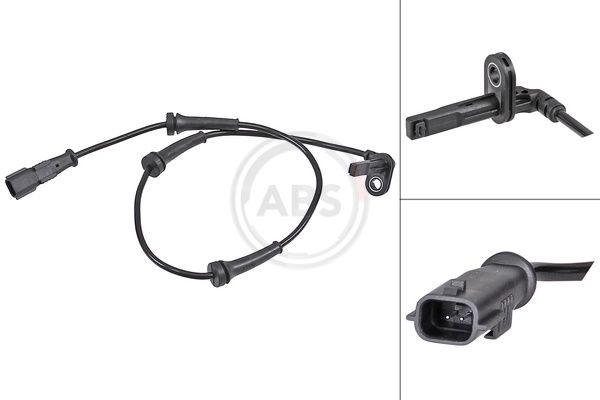 Sensor, Raddrehzahl Sensor, Raddrehzahl