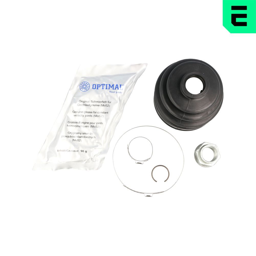 Faltenbalgsatz, Antriebswelle