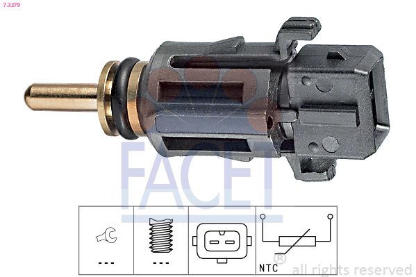 Sensor, coolant temperature 7.3279