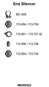 Endschalld&auml;mpfer