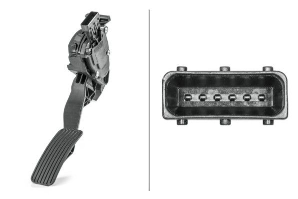 Hella 6PV 009 765-731 Sensor, Fahrpedalstellung