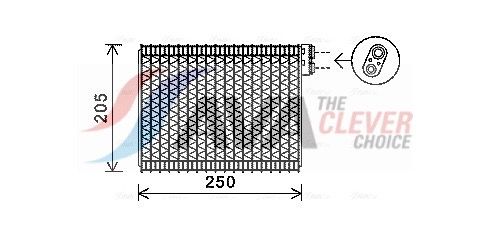 Verdampfer, Klimaanlage