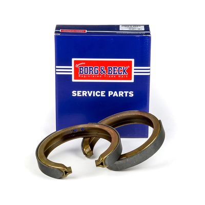 BBS6525 BORG & BECK fékpofakészlet, rögzítőfék