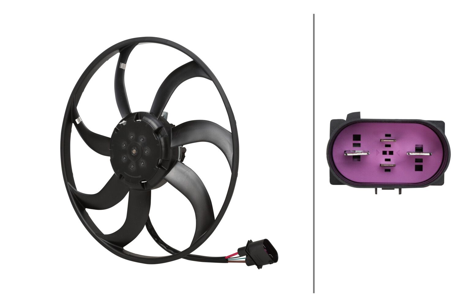 Ventilador, refrigeración del motor