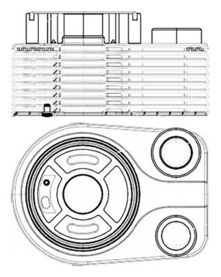 Oil Cooler, engine oil CLC 196 000S