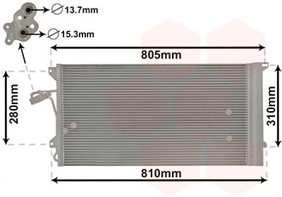 Kondensator, Klimaanlage