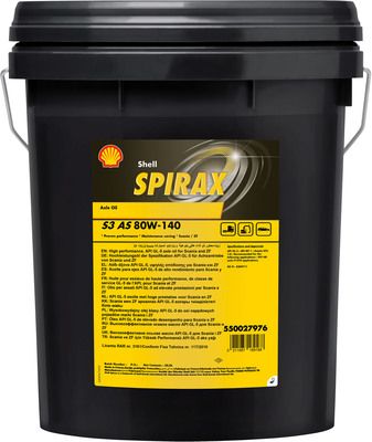 SPIRAX S3 AS 80W-140 - SEAU 20L