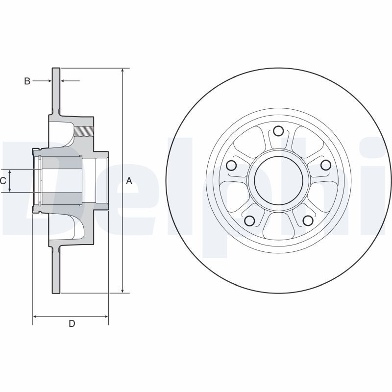 Brake Disc BG9230RSC