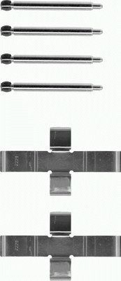 Juego de accesorios, balatas de frenos