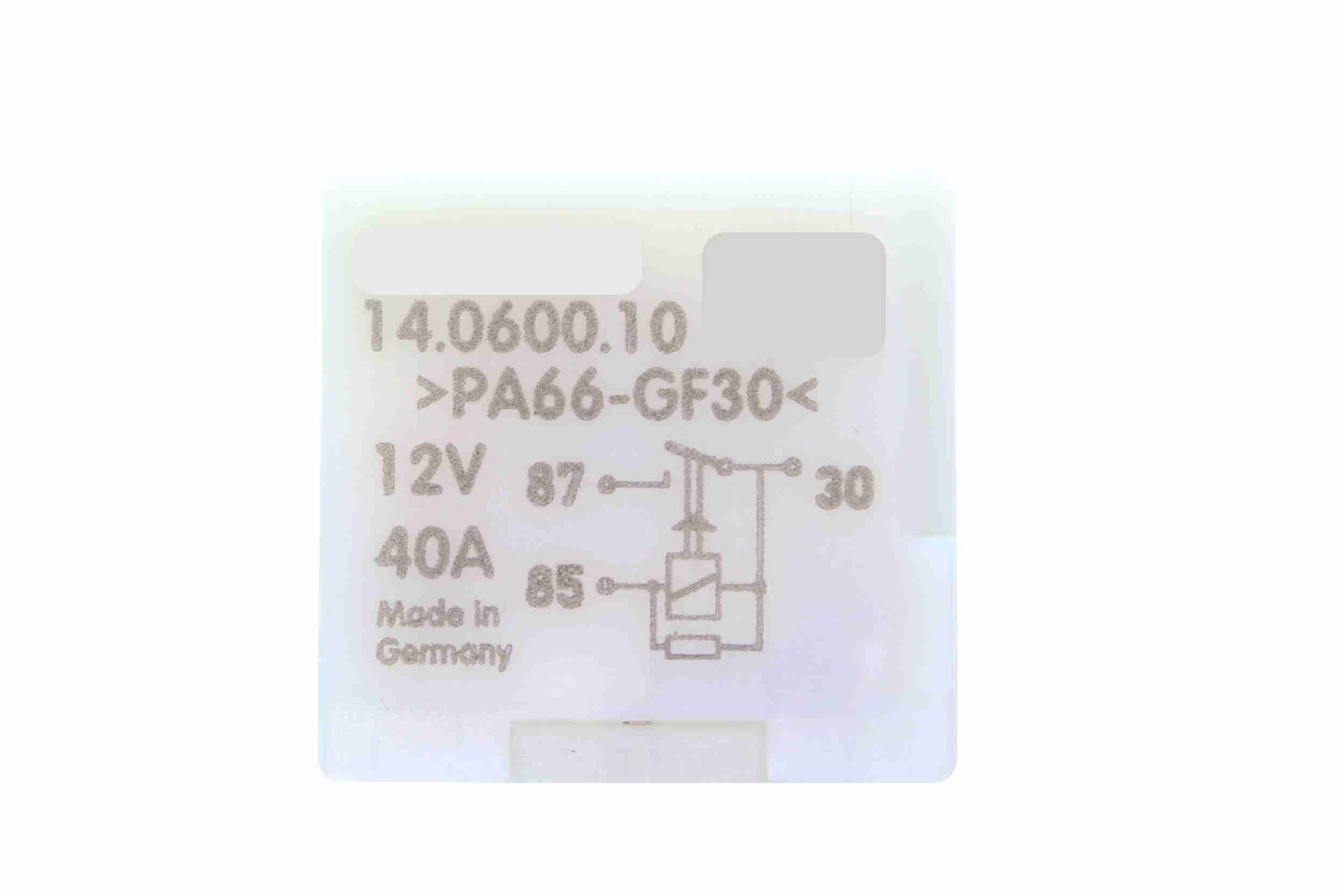 Relais, Kühlerlüfternachlauf Relais, Kühlerlüfternachlauf