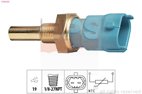 Sensor, Kühlmitteltemperatur