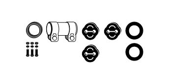 Montagesatz, Abgasanlage