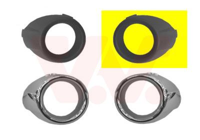 VAN WEZEL 1807593 - Lüftungsgitter, Stoßfänger ** Equipart **