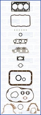 Juego completo de empaques, motor