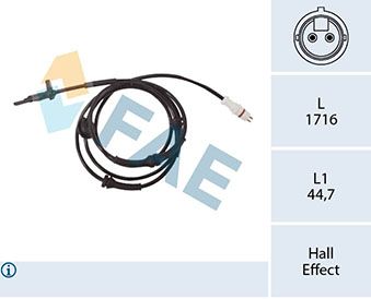 Sensor, Raddrehzahl Sensor, Raddrehzahl