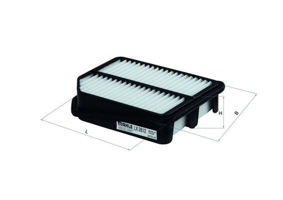 KNECHT LX 2612 - Luftfilter