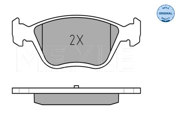 Bremsbelagsatz, Scheibenbremse