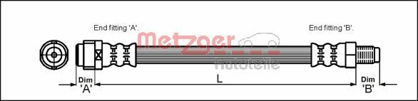 Brake Hose 4110581