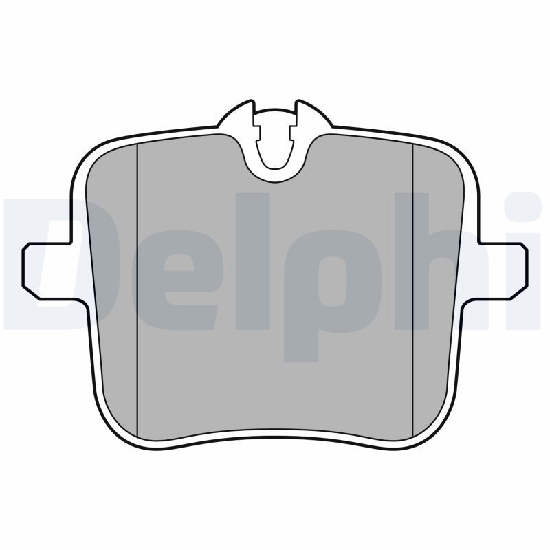 Brake Pad Set, disc brake LP3617