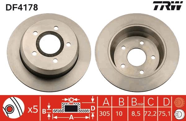 PAIRE DE DISQUES  9900