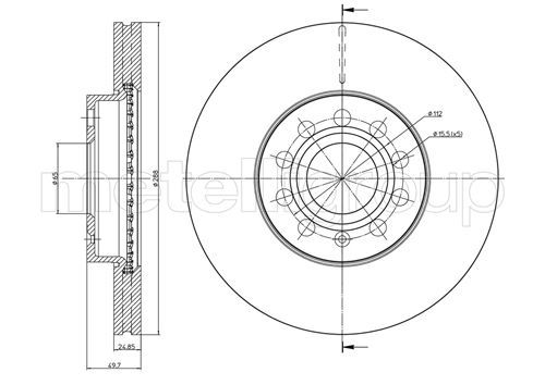 Brake Disc 800-734C