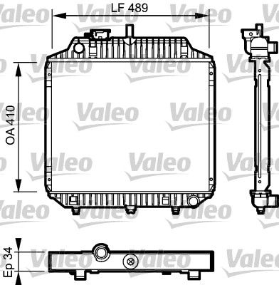 RAD MOT MERCEDES 100  9900