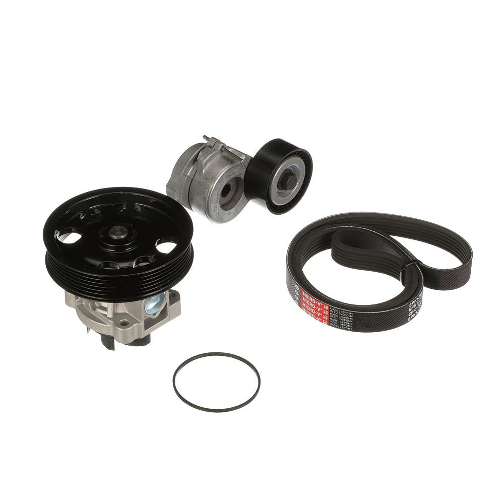 vandens siurblys + V formos rumbuotas diržas, komplektas