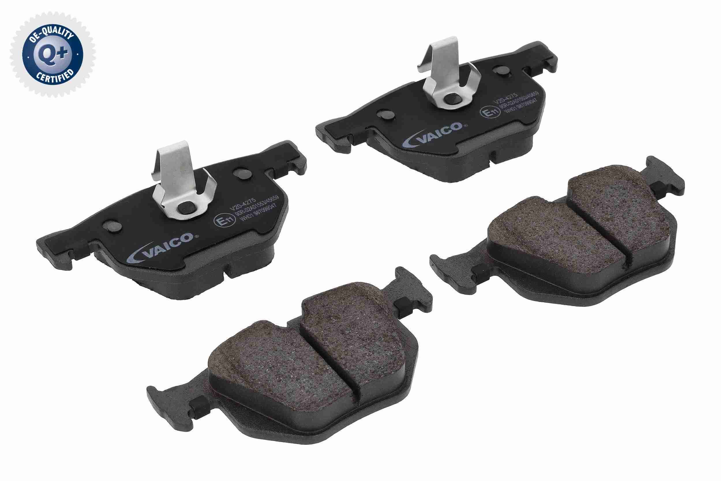 Bremsbelagsatz, Scheibenbremse