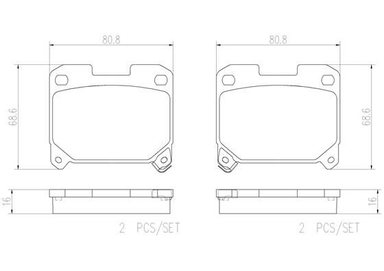 TOYOTA SUPRA JZA80R 93-02 (RR) - TecDoc 1