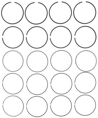 Juego de anillo para pistón