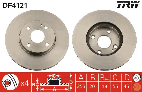 PAIRE DE DISQUES  9900