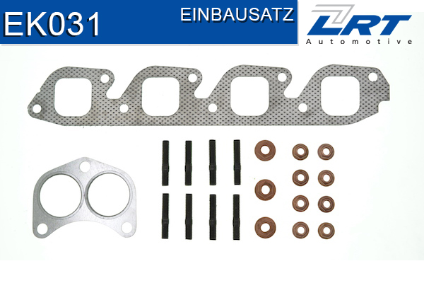 Montagesatz, Abgaskrümmer