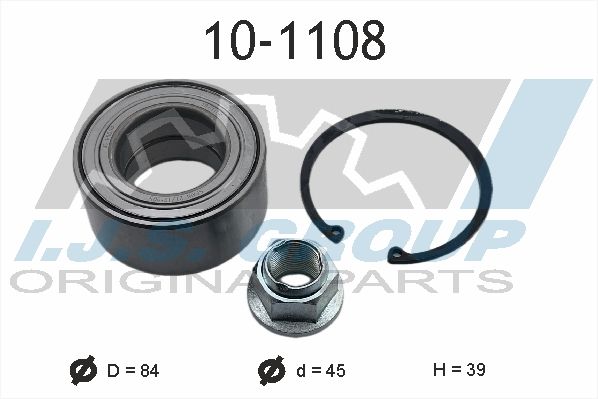 Комплект подшипника ступицы колеса 10-1108